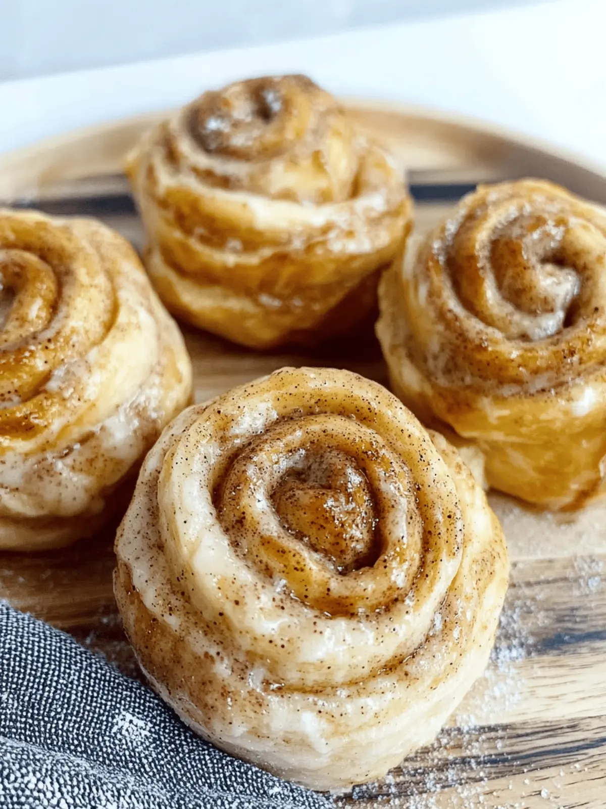 Baby Friendly Banana Cinnamon Rolls