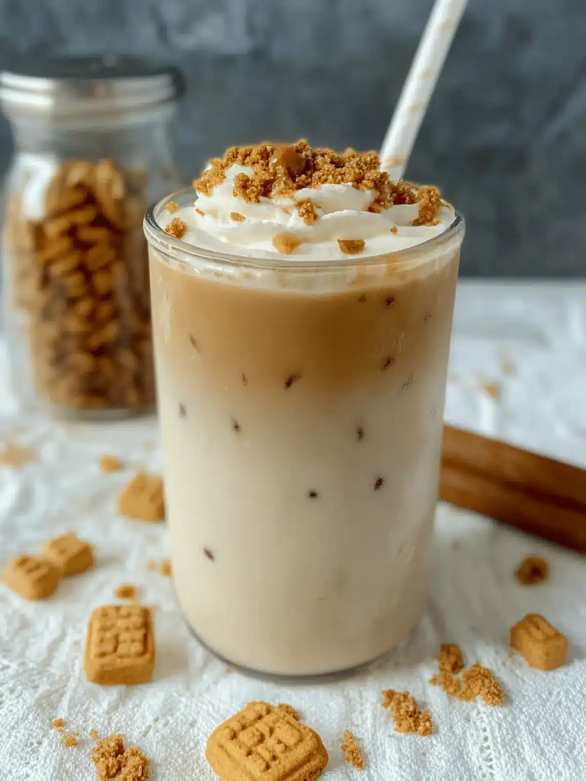 Cookie Butter Iced Coffee Dairy-Free Bliss in Minutes
