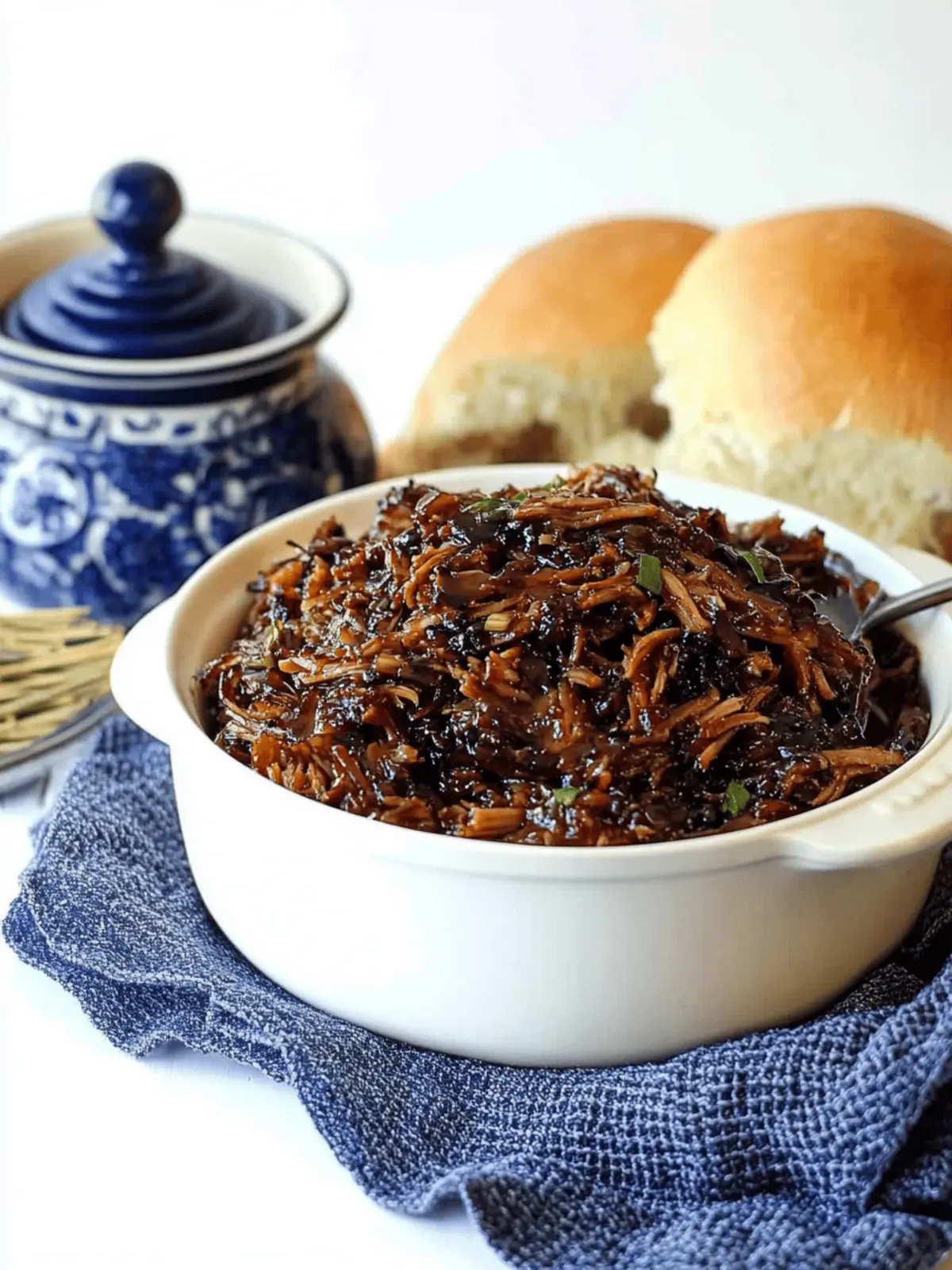 Brown Sugar Balsamic Pulled Pork