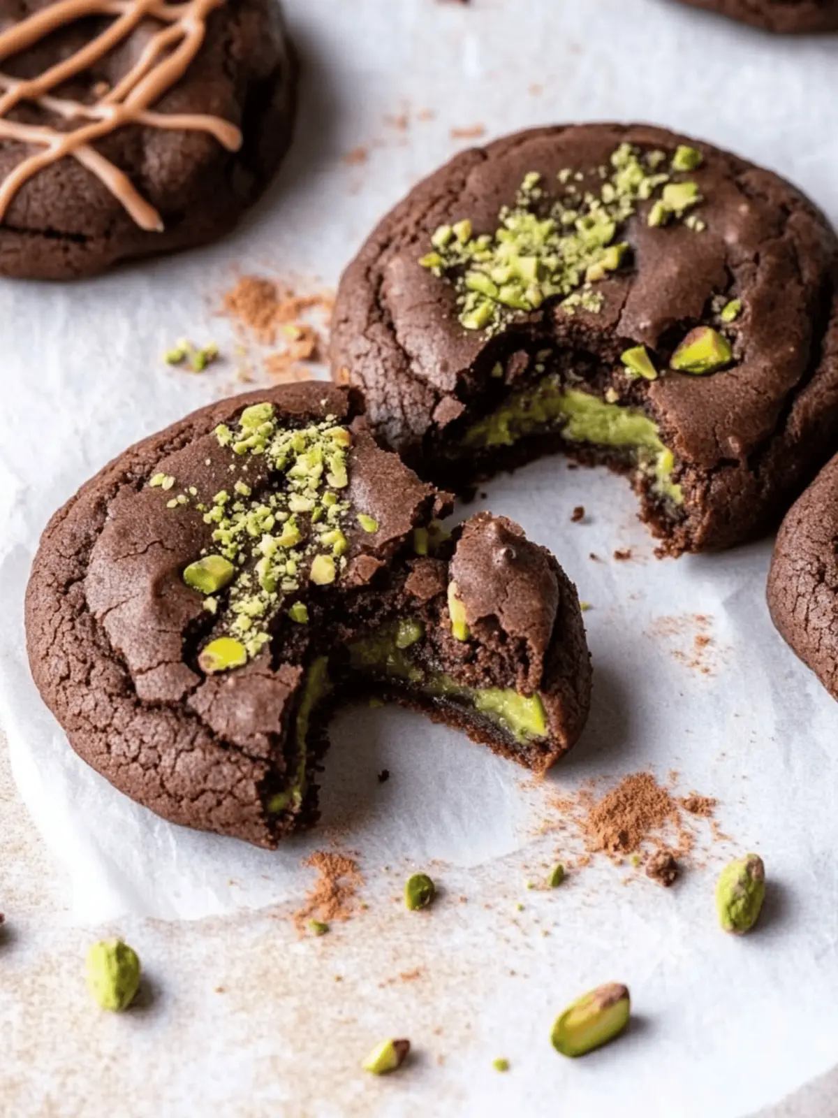 VIRAL Dubai Chocolate Bar Pistachio Cookies