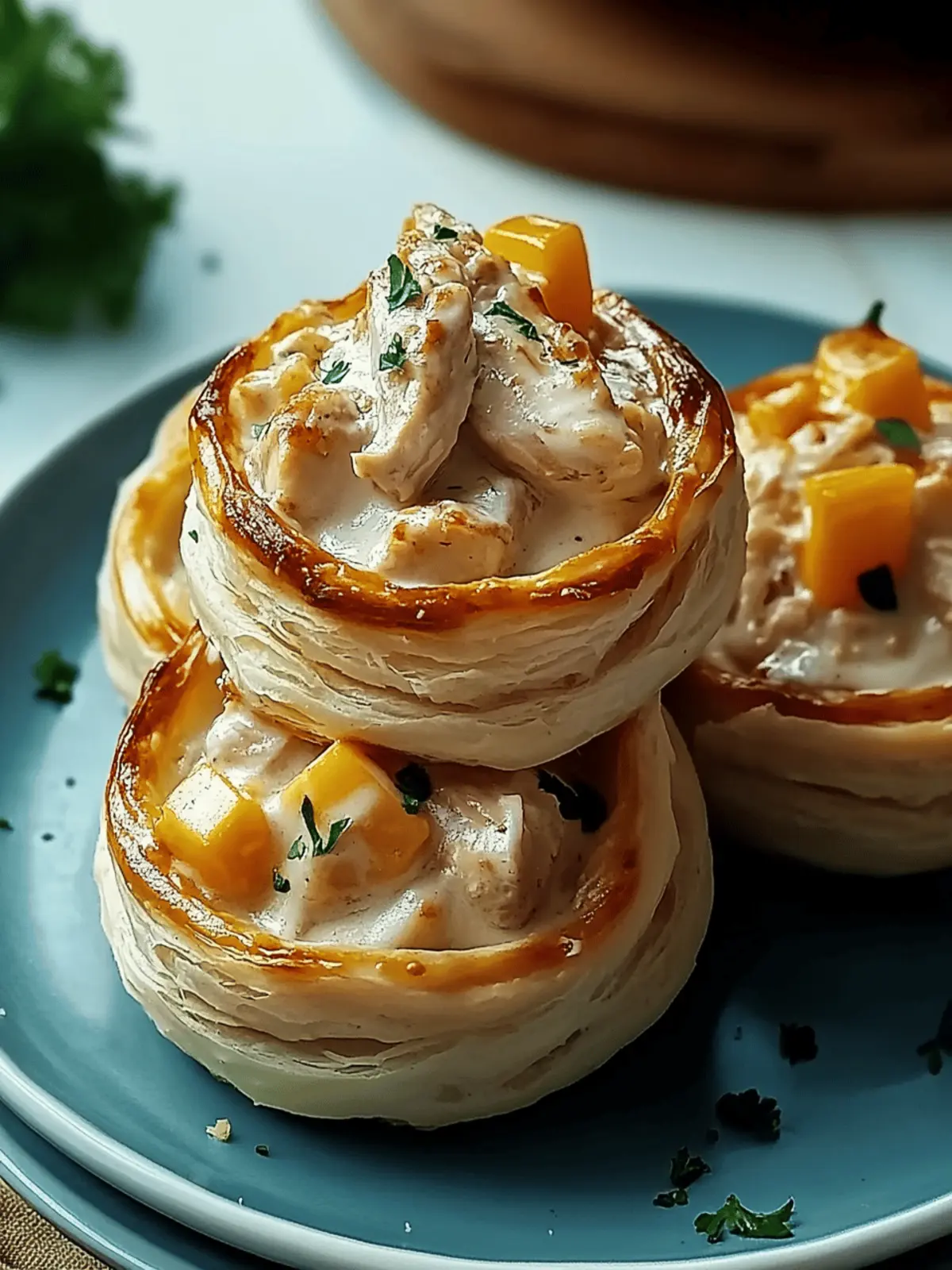 Creamy Chicken Vol-au-Vent Recipe