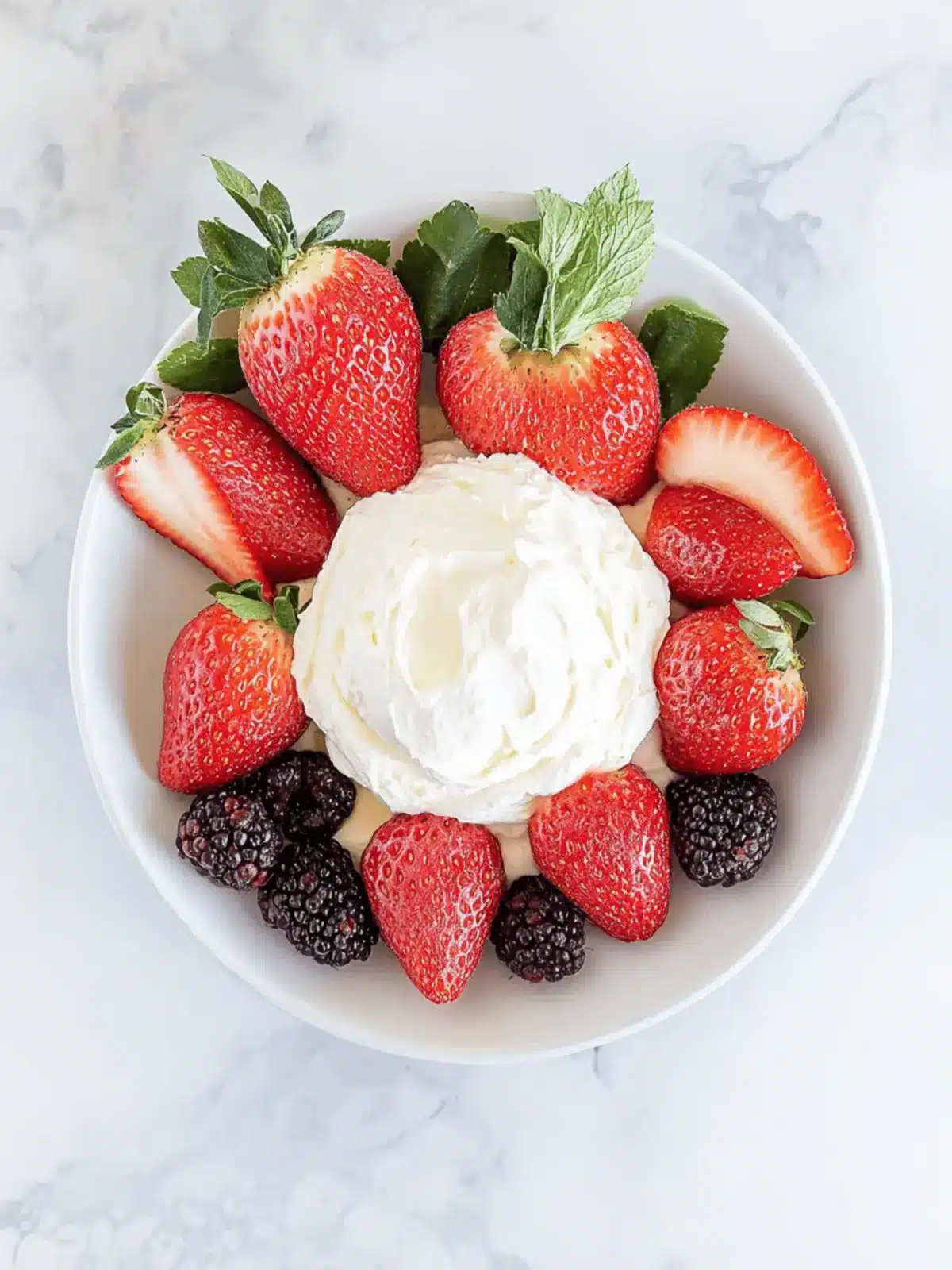 Fruit Dip with Mascarpone