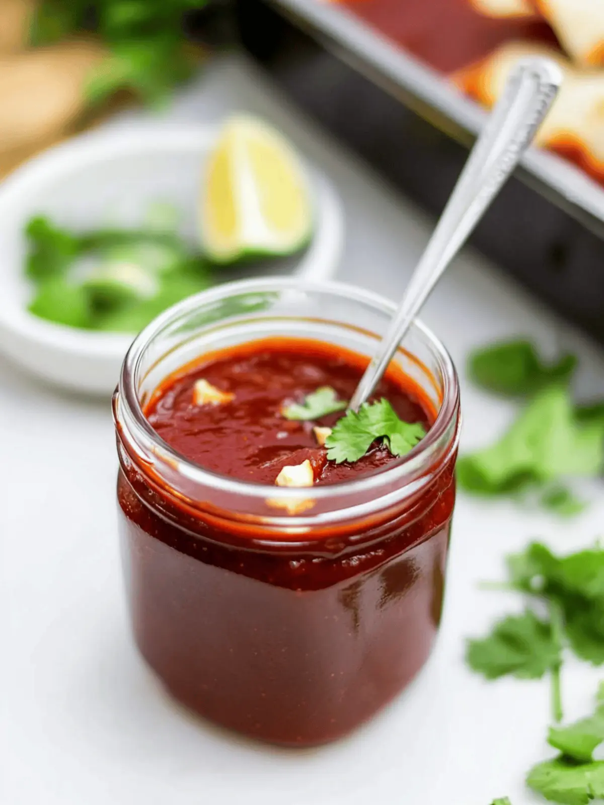 Homemade Red Enchilada Sauce: Bold Flavor, Vegan Delight