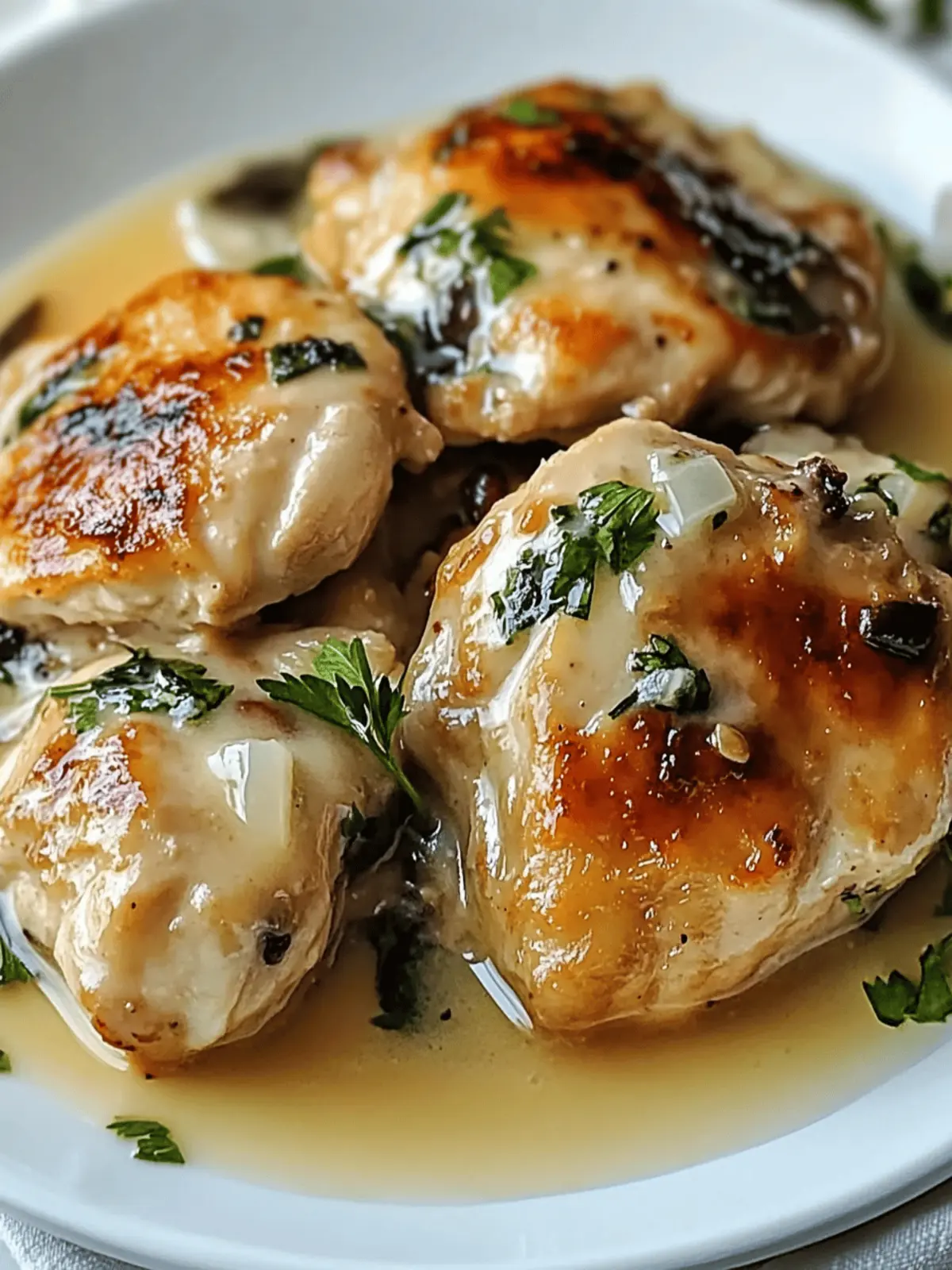 Creamy Chicken Gloria: Quick Comfort Food for Any Night