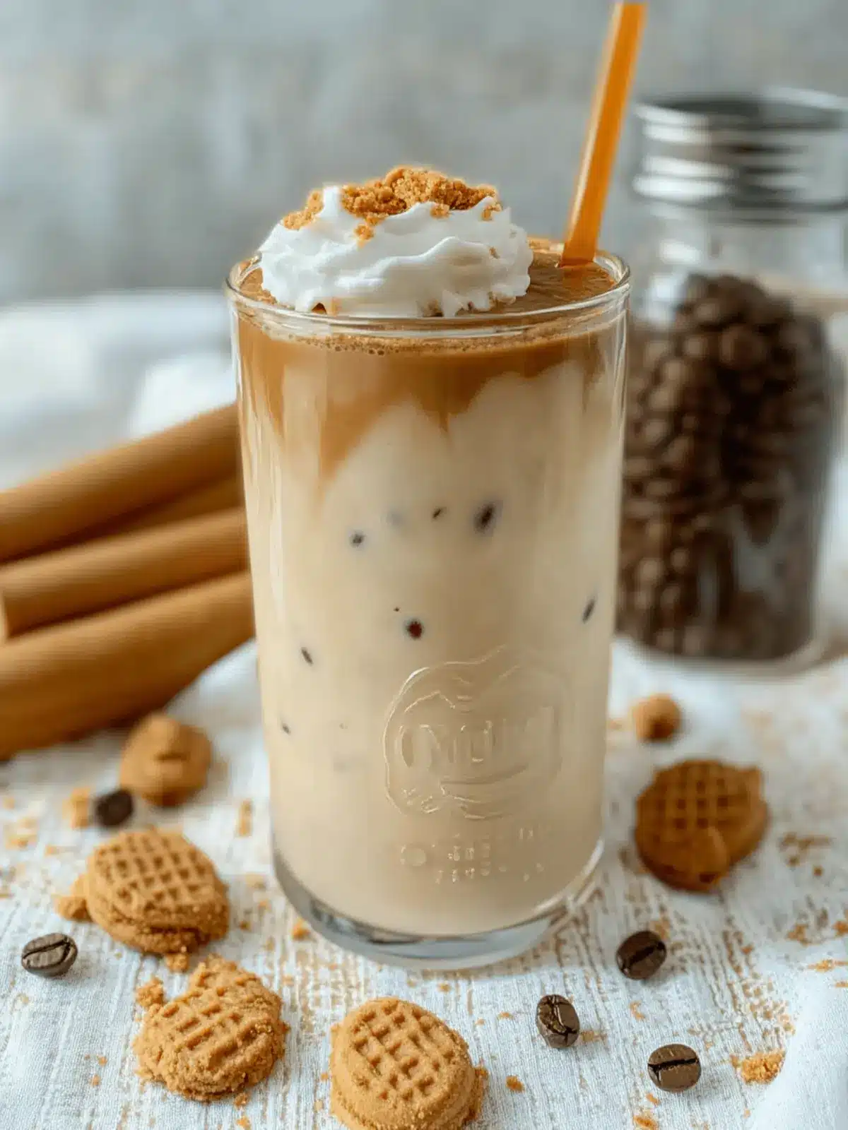 Cookie Butter Iced Coffee Dairy-Free Bliss in Minutes