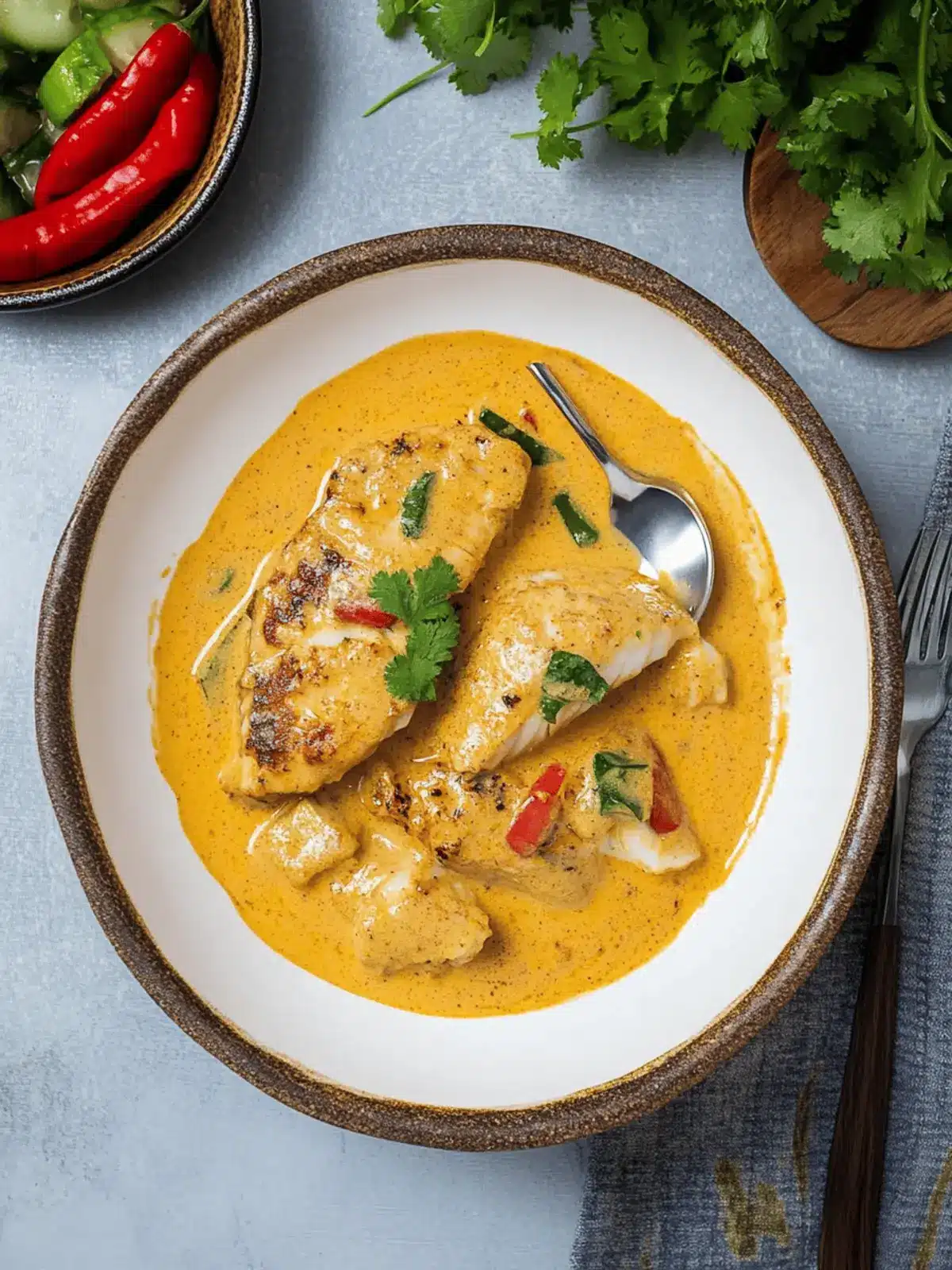 Delicious Fish in Coconut Sauce for Quick Comfort Meals
