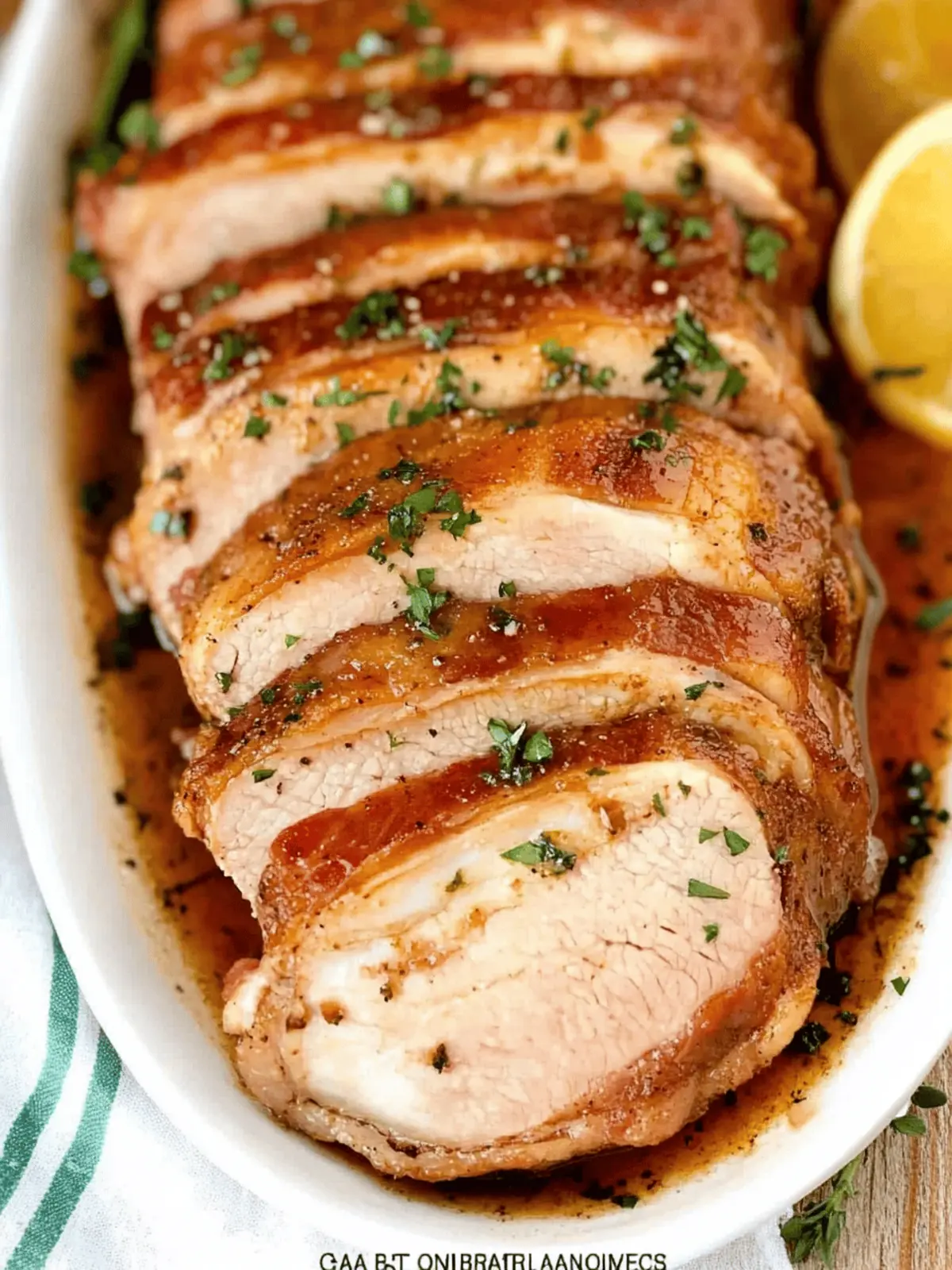 Mouthwatering Crockpot Bacon Pork Loin for Easy Comfort Meals