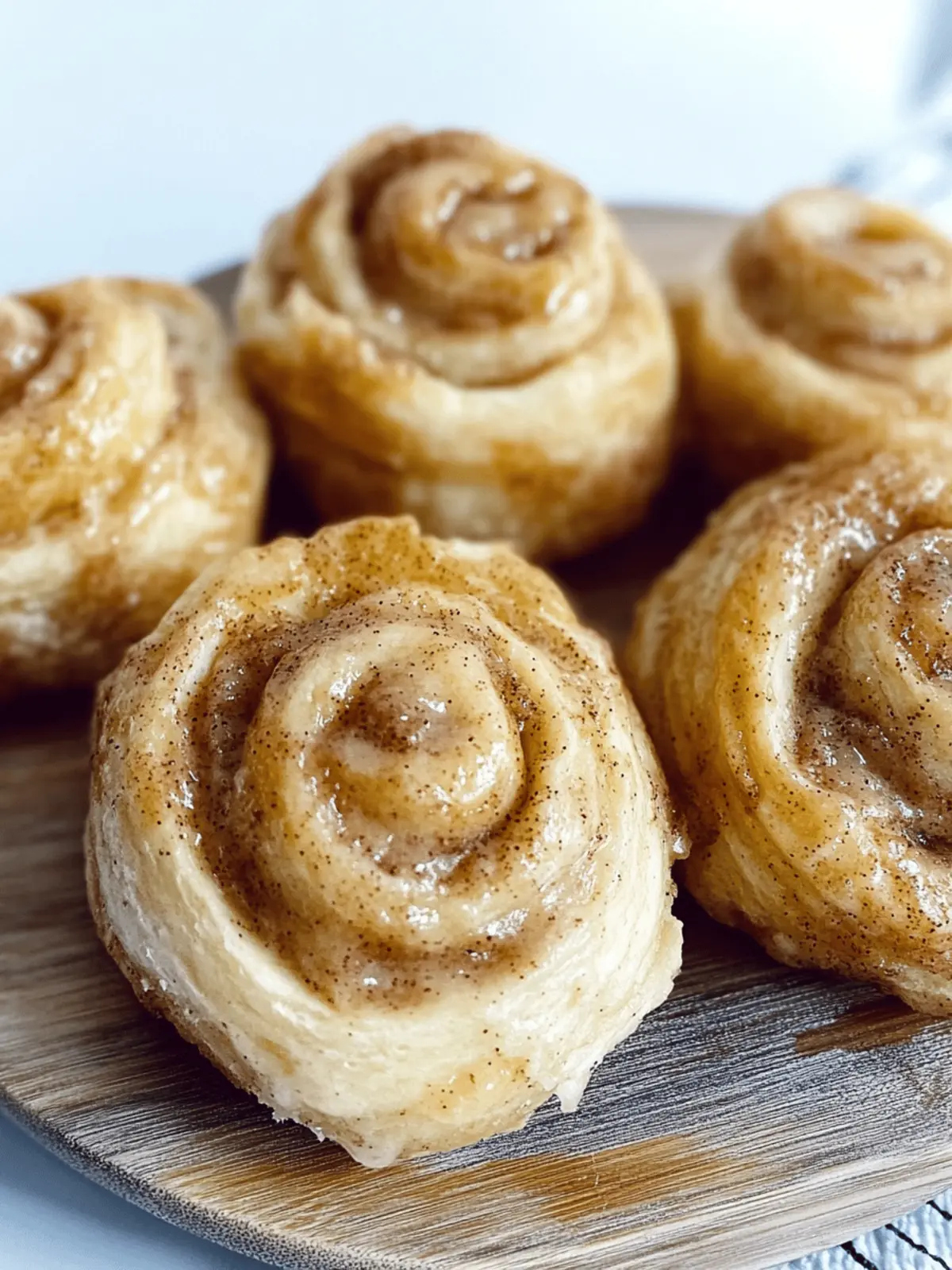 Baby Friendly Banana Cinnamon Rolls