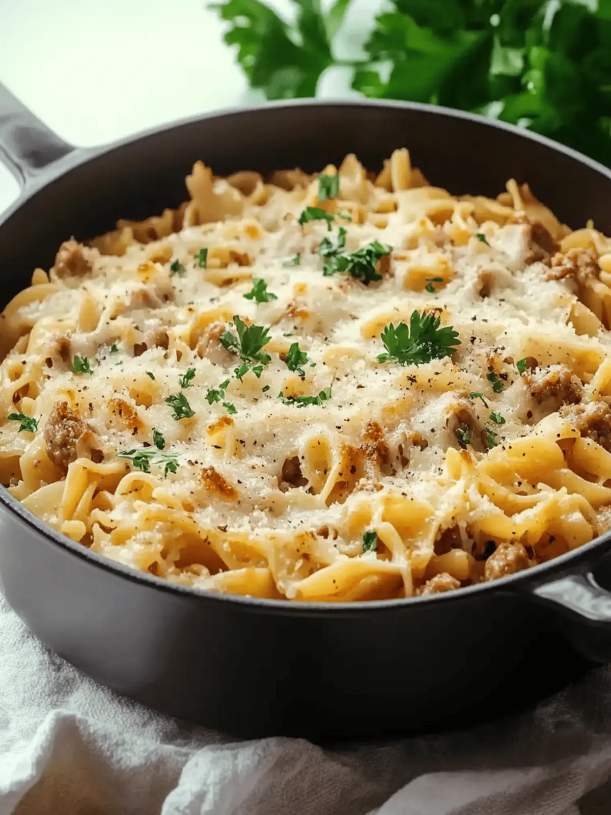 Delicious Pork Sausage Noodles: Comfort Food Made Easy