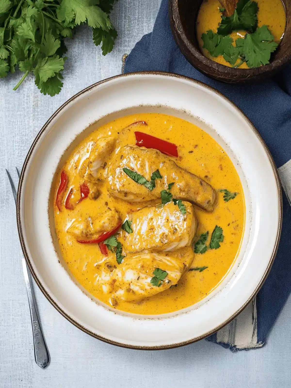 Delicious Fish in Coconut Sauce for Quick Comfort Meals