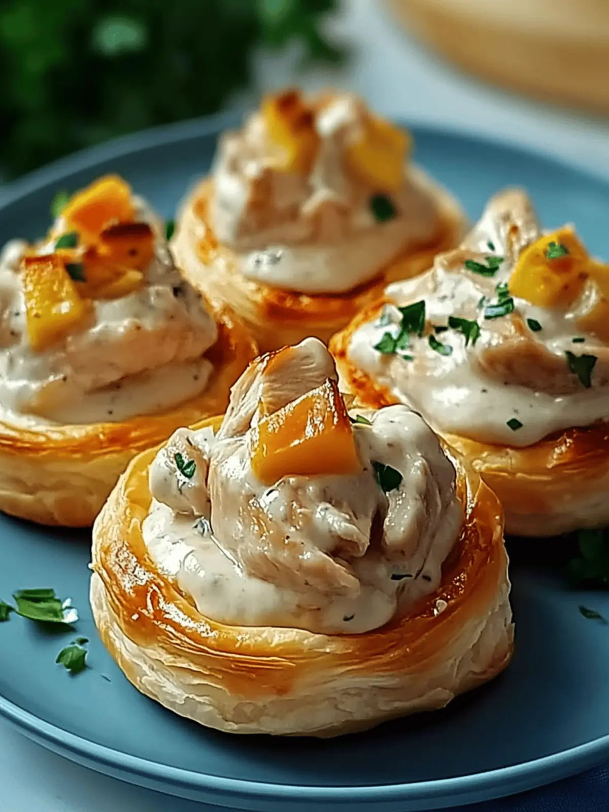 Creamy Chicken Vol-au-Vent Recipe