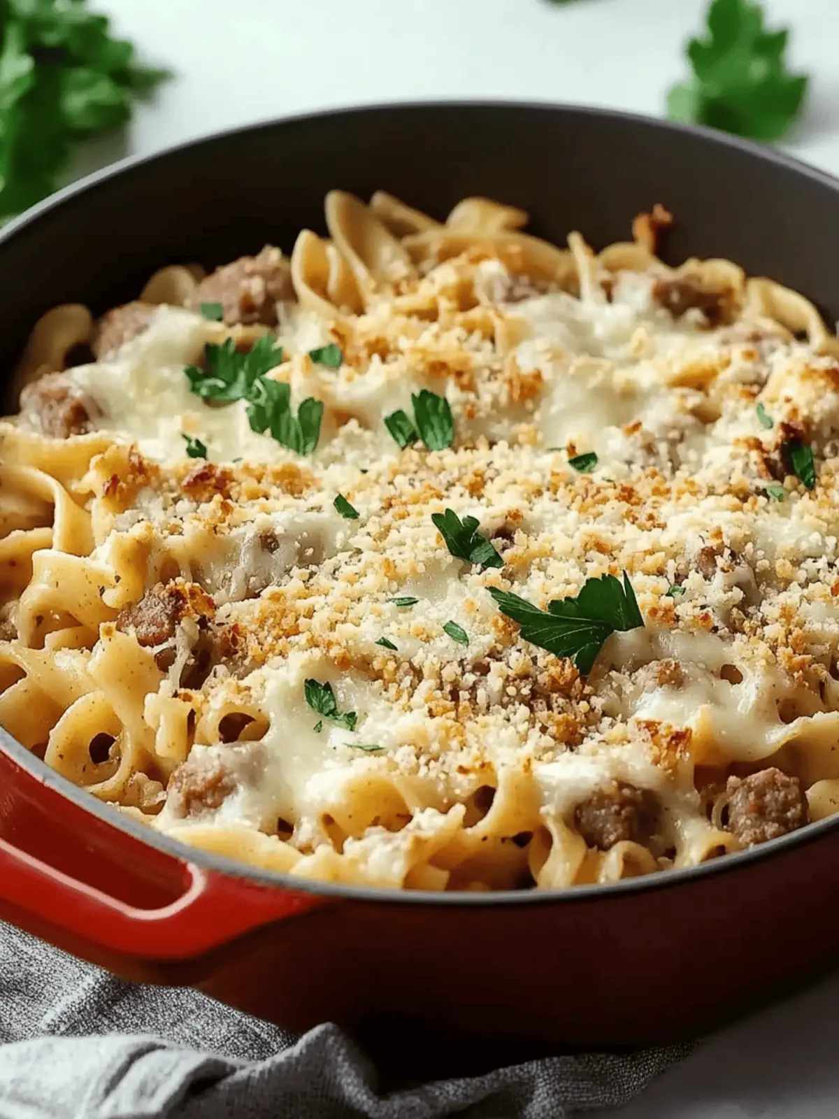 Delicious Pork Sausage Noodles: Comfort Food Made Easy