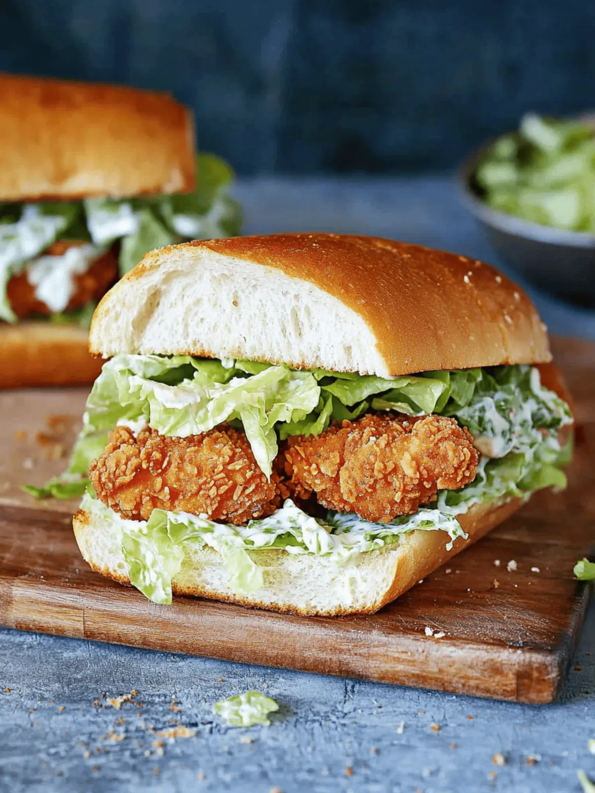 Ultimate Crispy Chicken Caesar Sandwich You’ll Crave Daily
