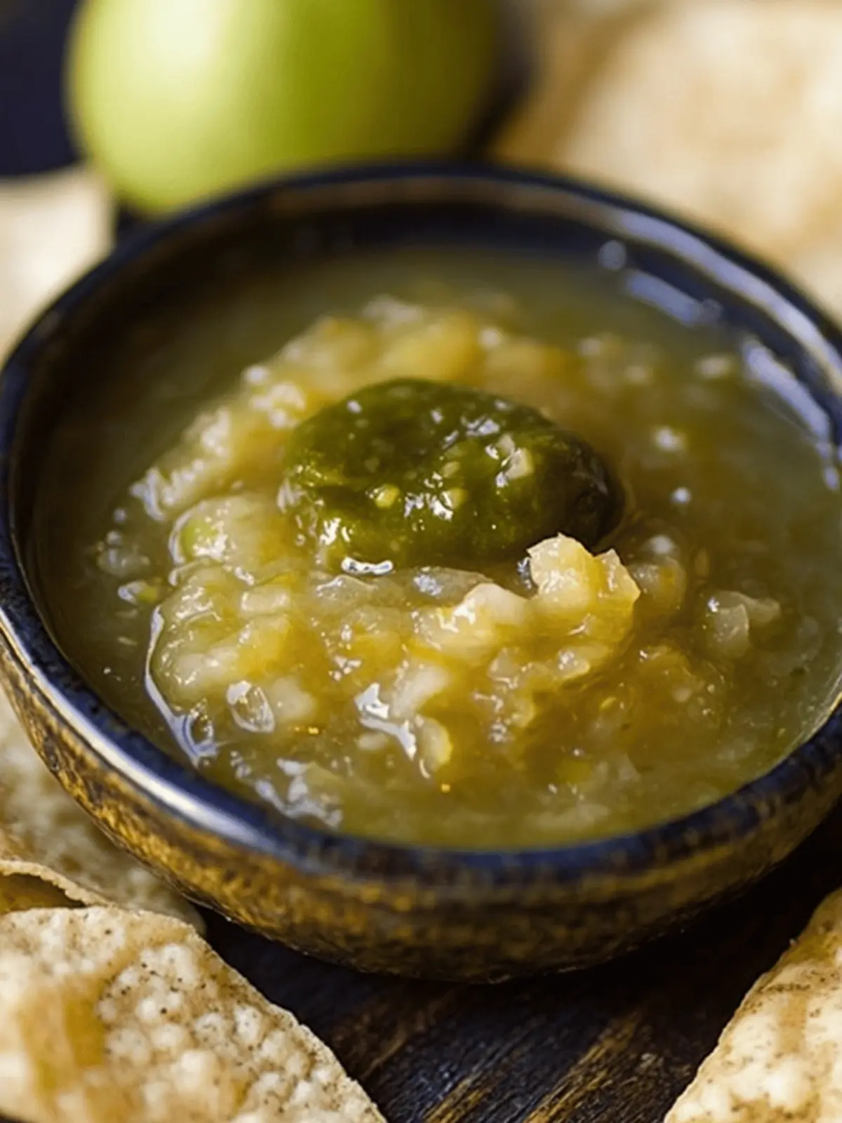 Zesty Roasted Tomatillo and Green Apple Salsa You’ll Love
