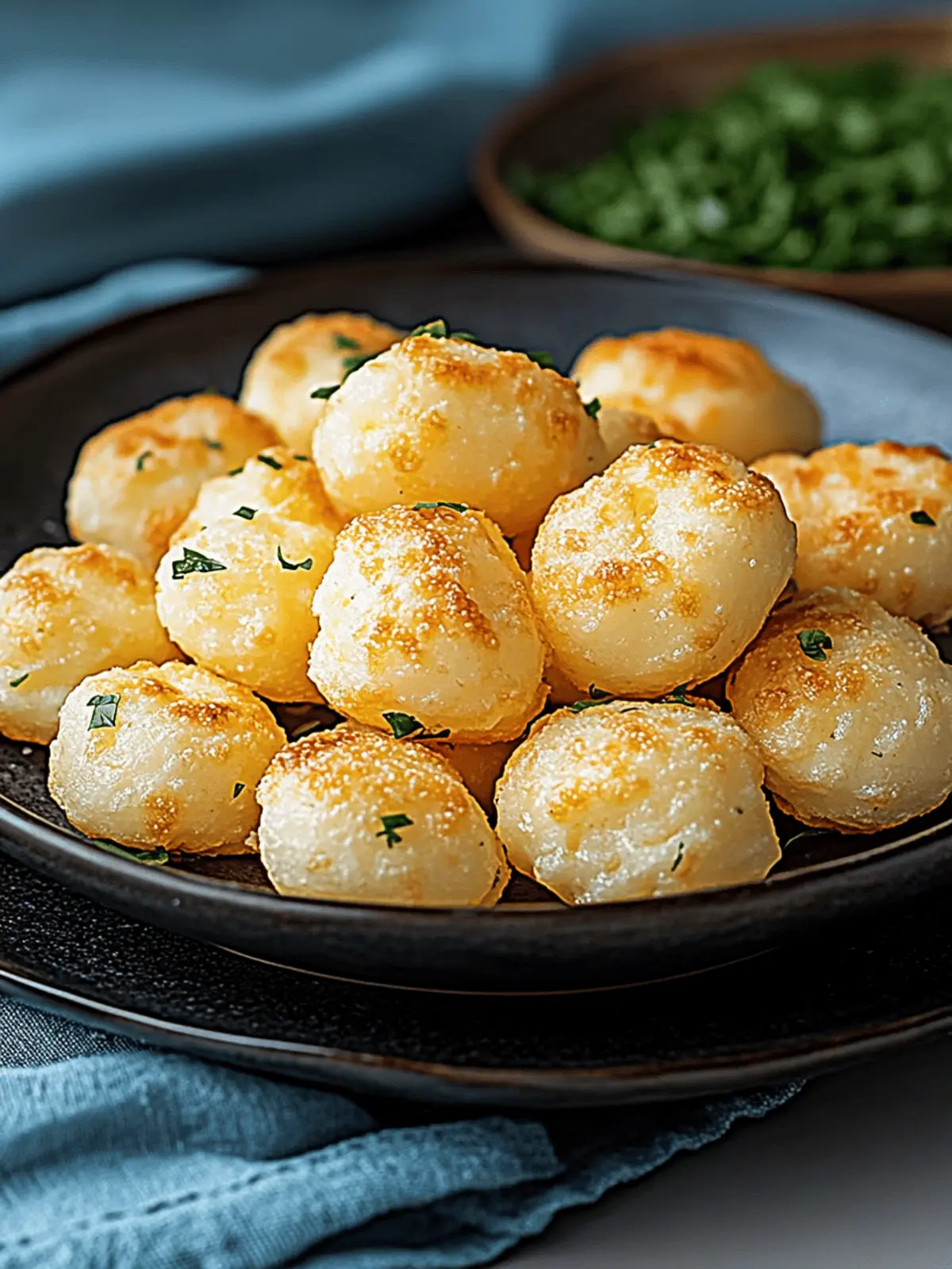 Keto Cheese Puffed Snacks