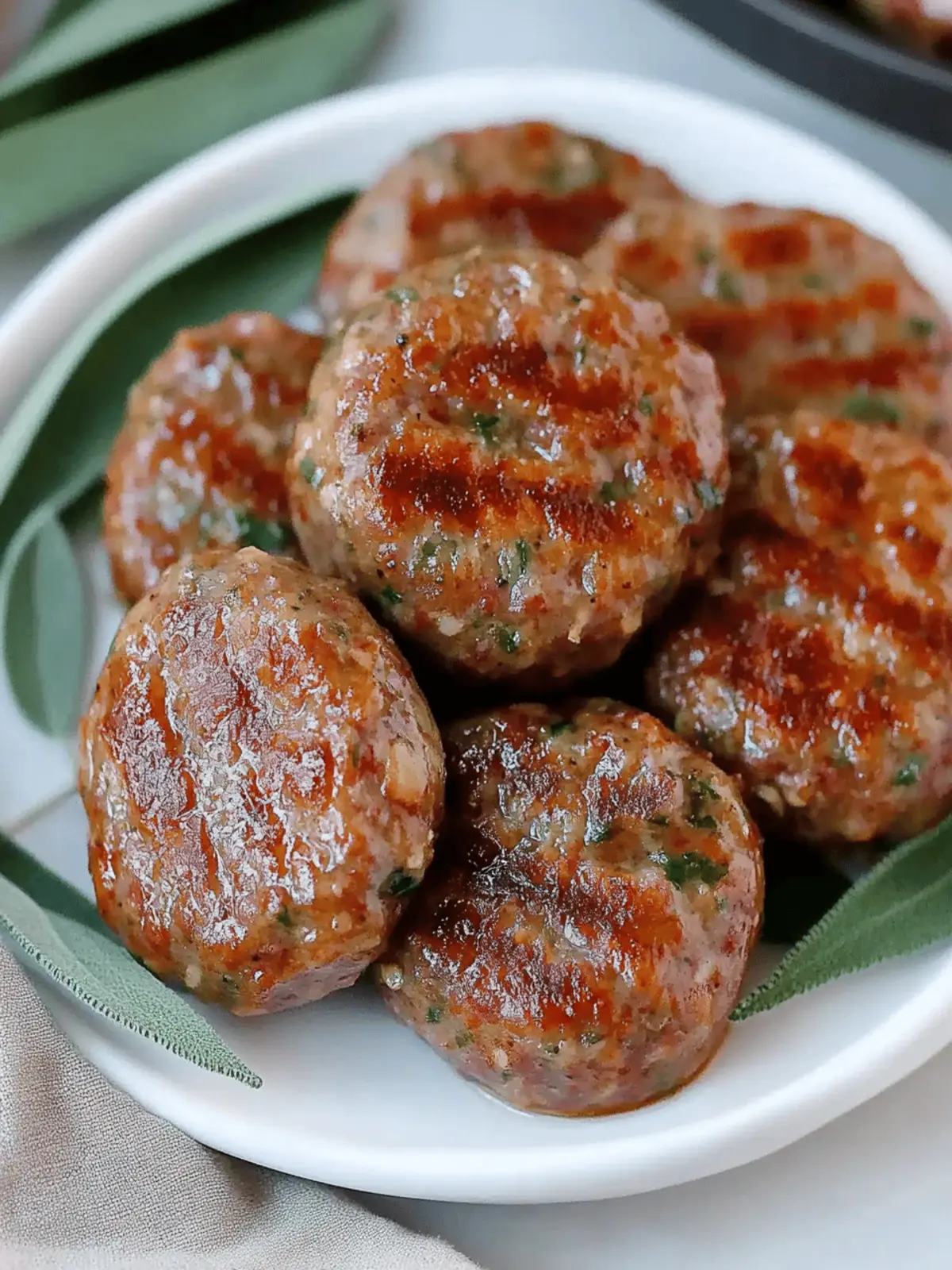 Healthy Pork Sausage Seasoning Mix