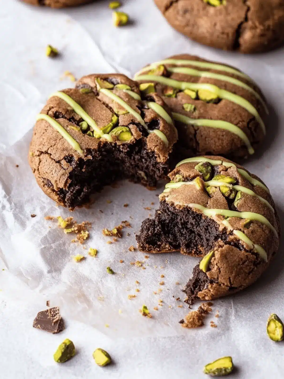 VIRAL Dubai Chocolate Bar Pistachio Cookies