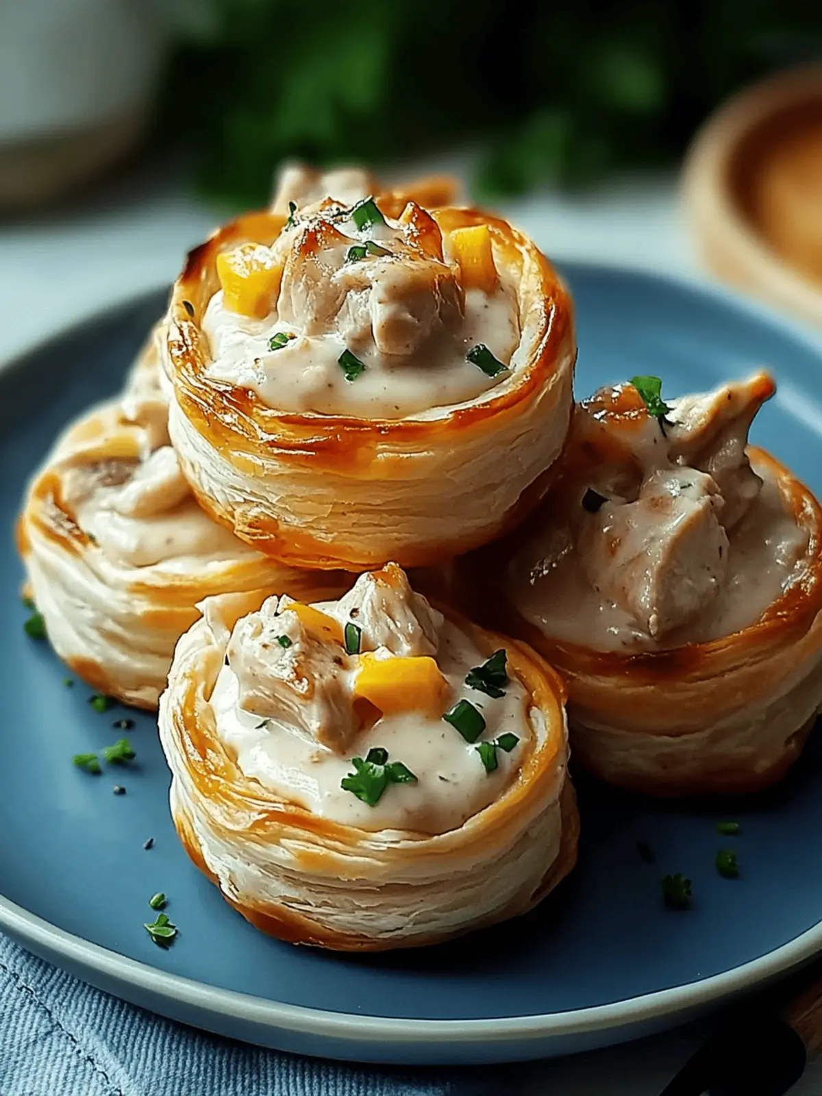 Creamy Chicken Vol-au-Vent Recipe