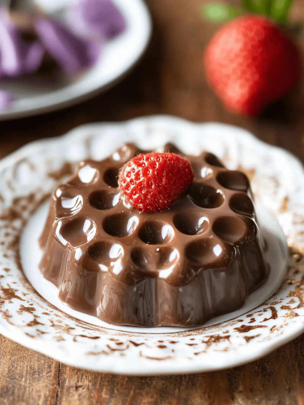 Chocolate Budino (Budino al Cioccolato)