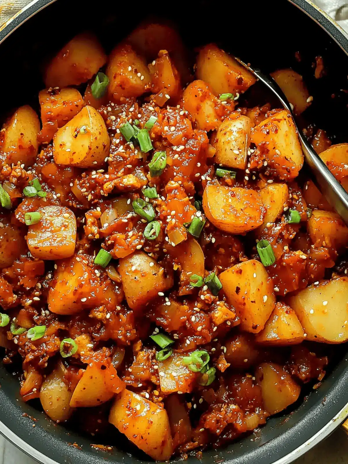 Kimchi Potatoes