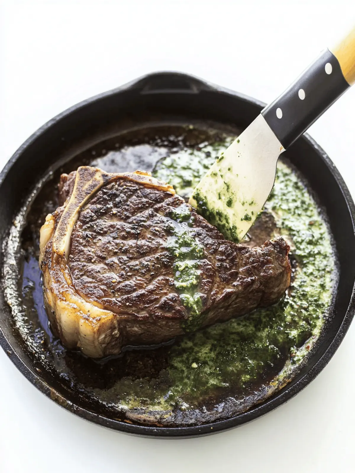 Reverse Sear Cowboy Steak