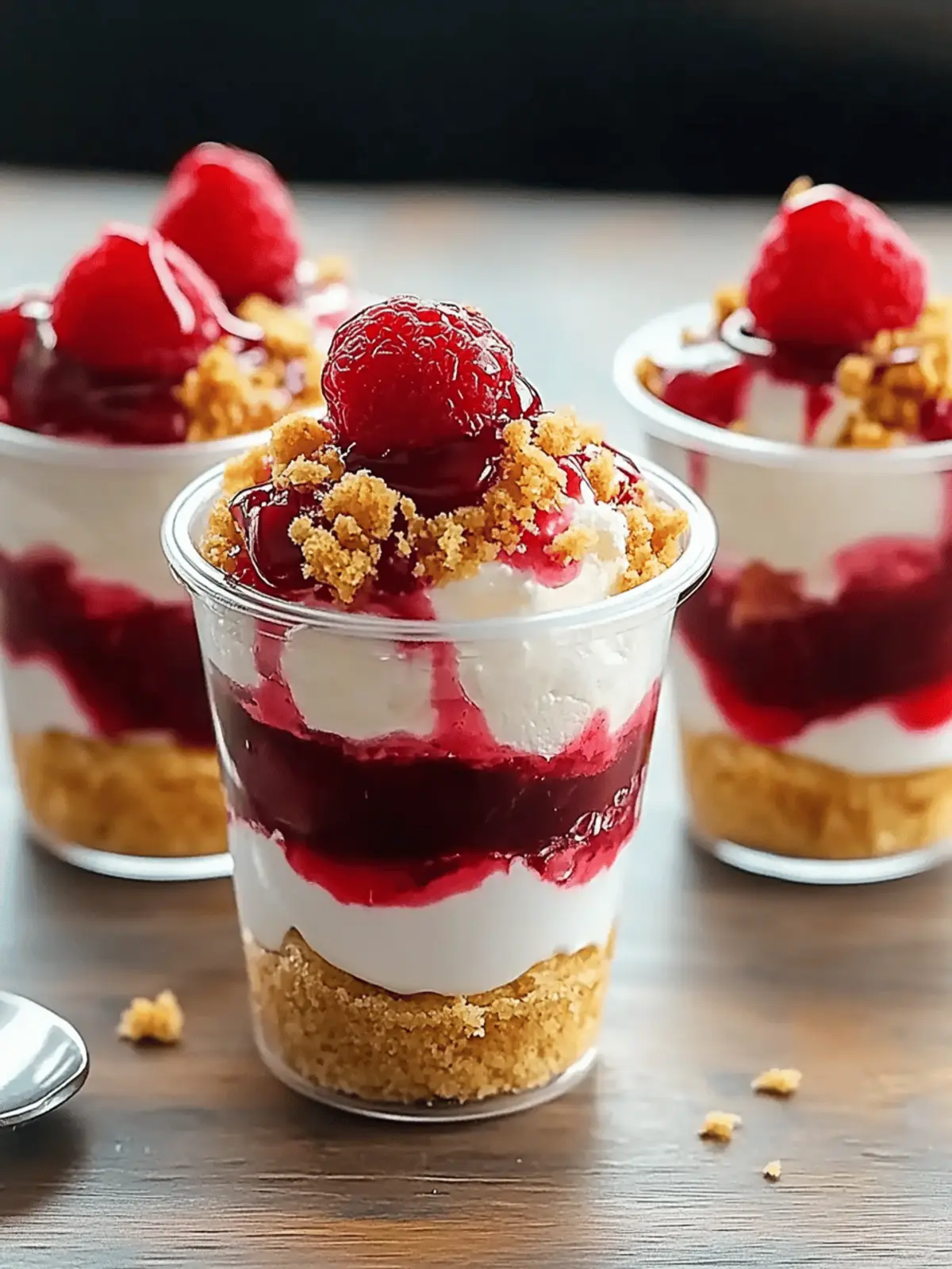 No-Bake Cheesecake Parfaits
