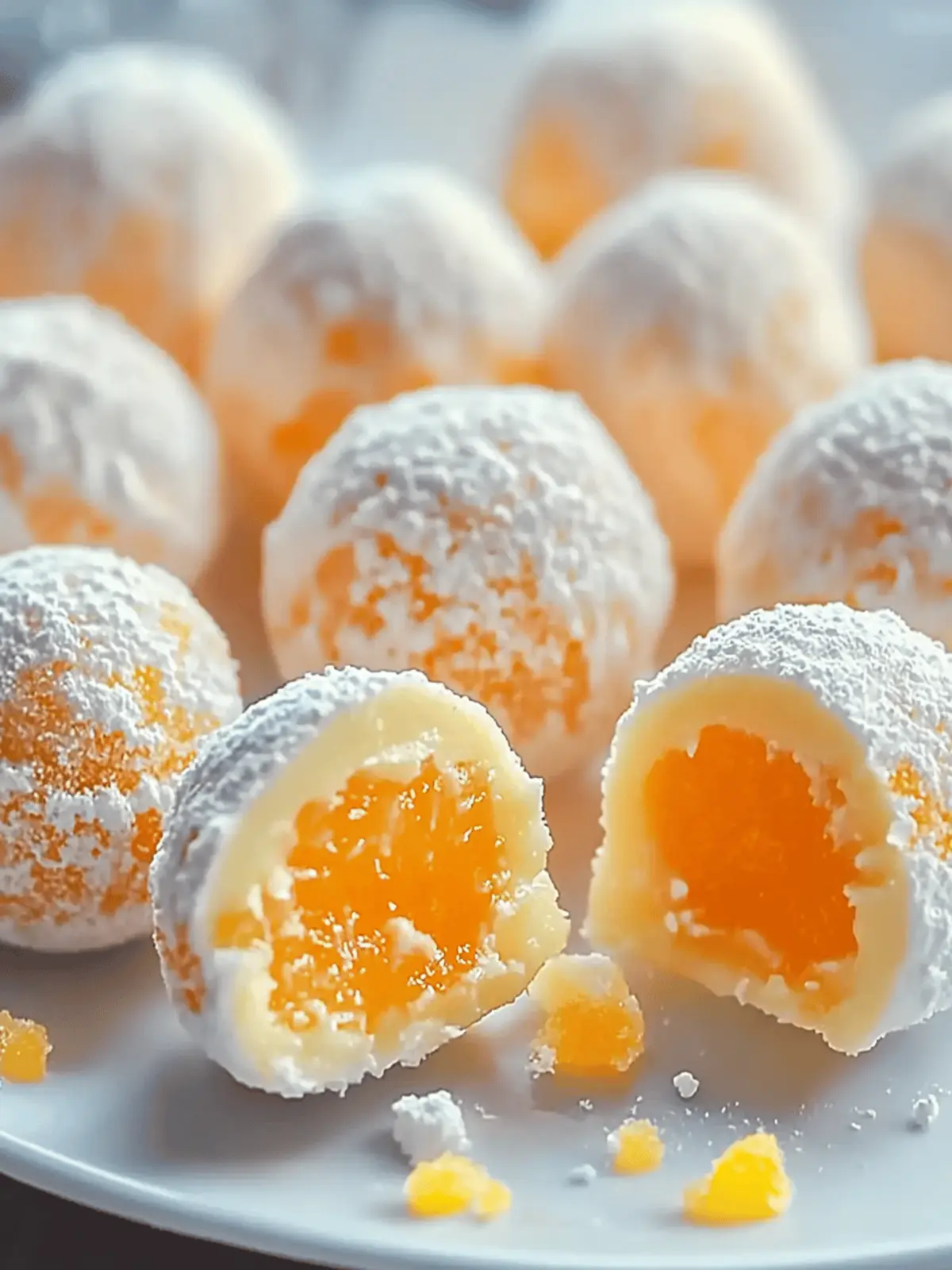 Irresistible No Bake Orange Creamsicle Truffles
