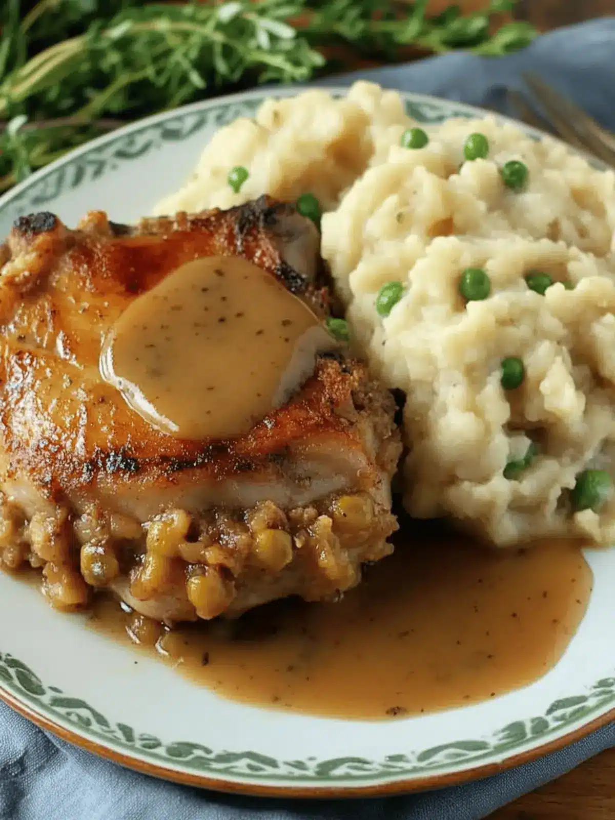 Baked Stuffed Pork Chops: A Cozy Family Dinner Delight