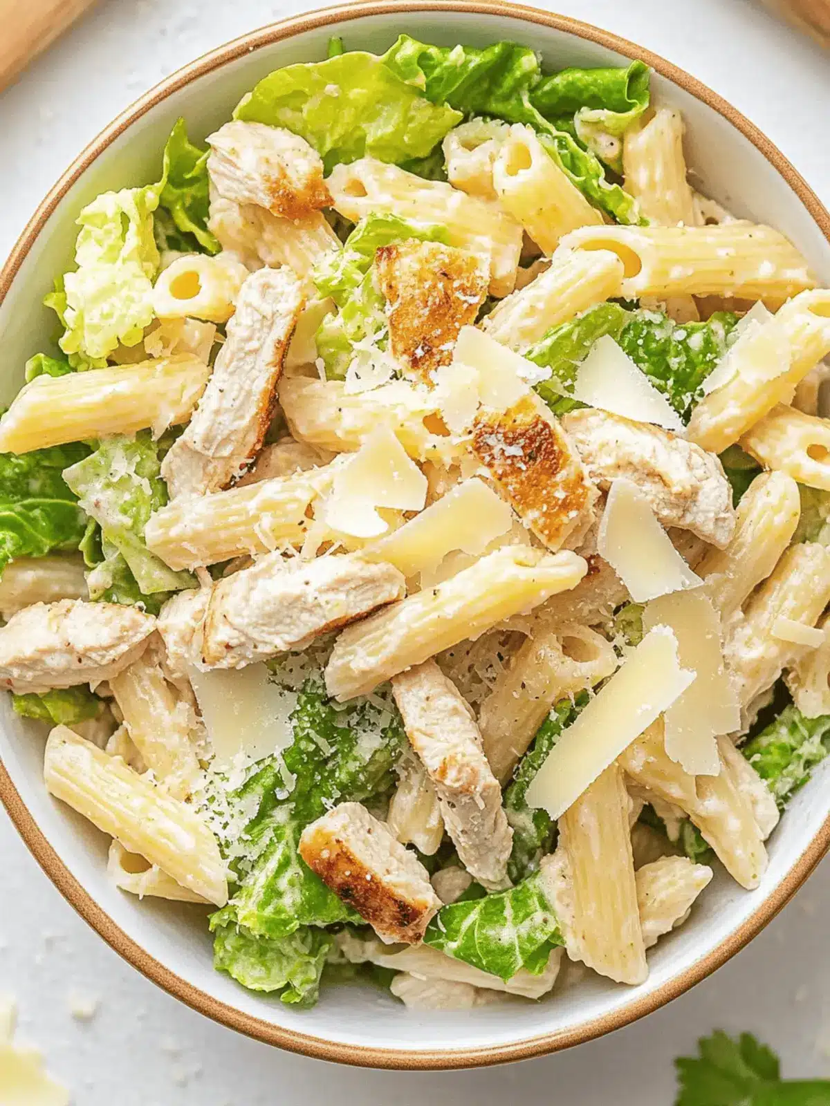 Chicken Caesar Pasta Salad