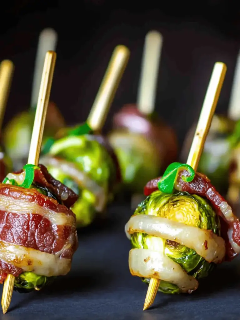Bacon Wrapped Brussels Sprouts Recipe