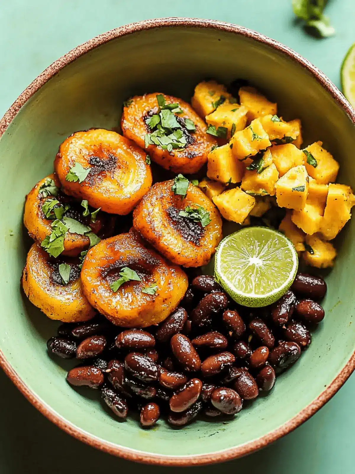 Crispy Plantain and Black Bean Tostones for Epic Snack Nights
