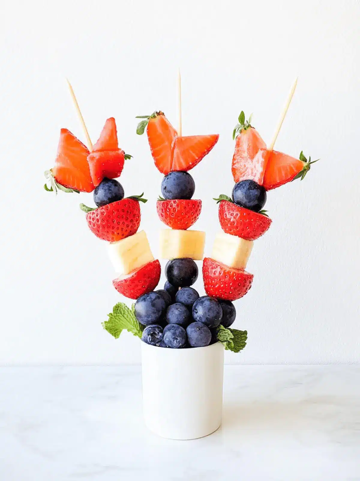 Fresh Fruit Skewers