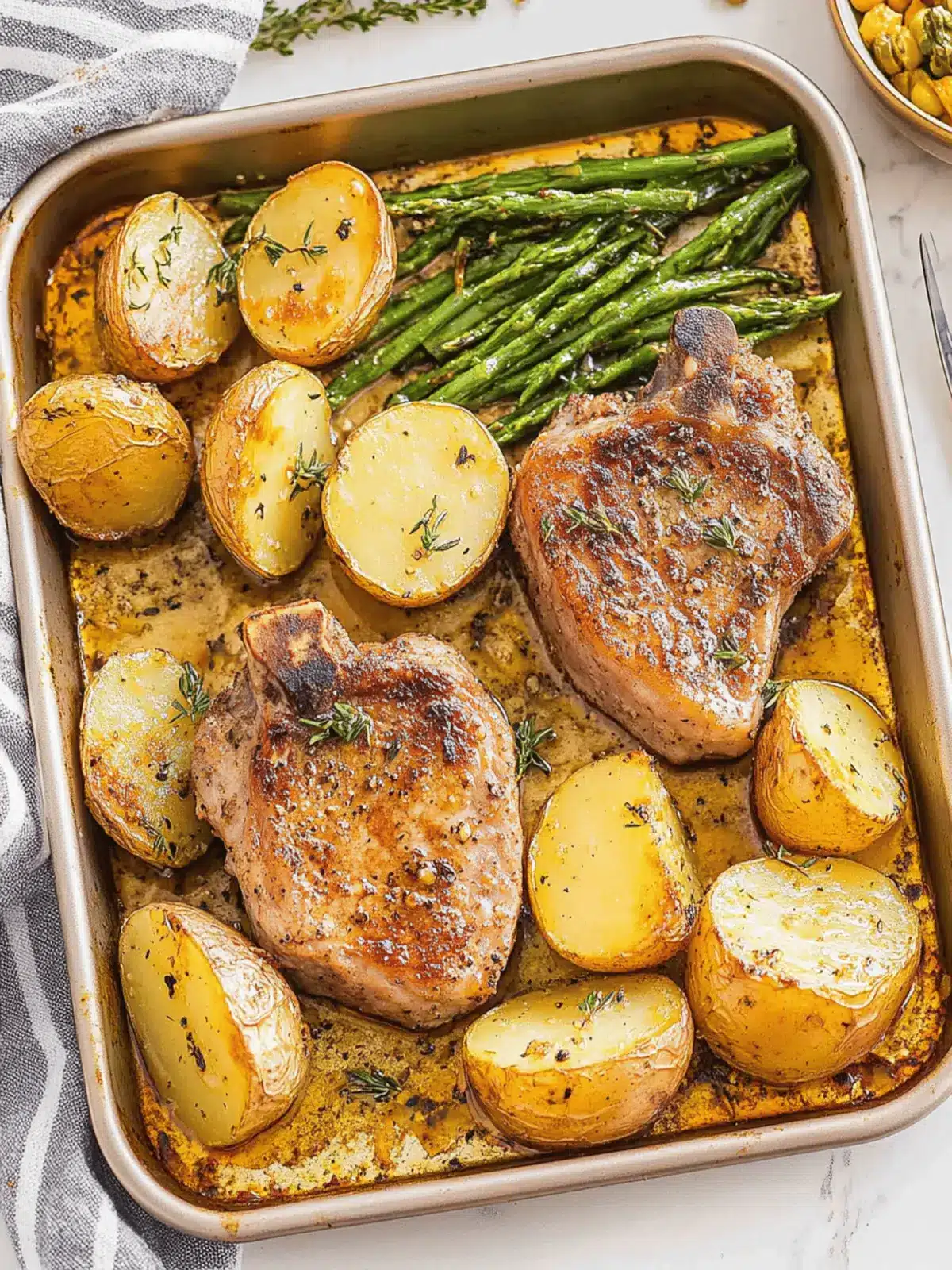 Sheet Pan Pork Chops and Potatoes: Your 30-Minute Dinner Delight