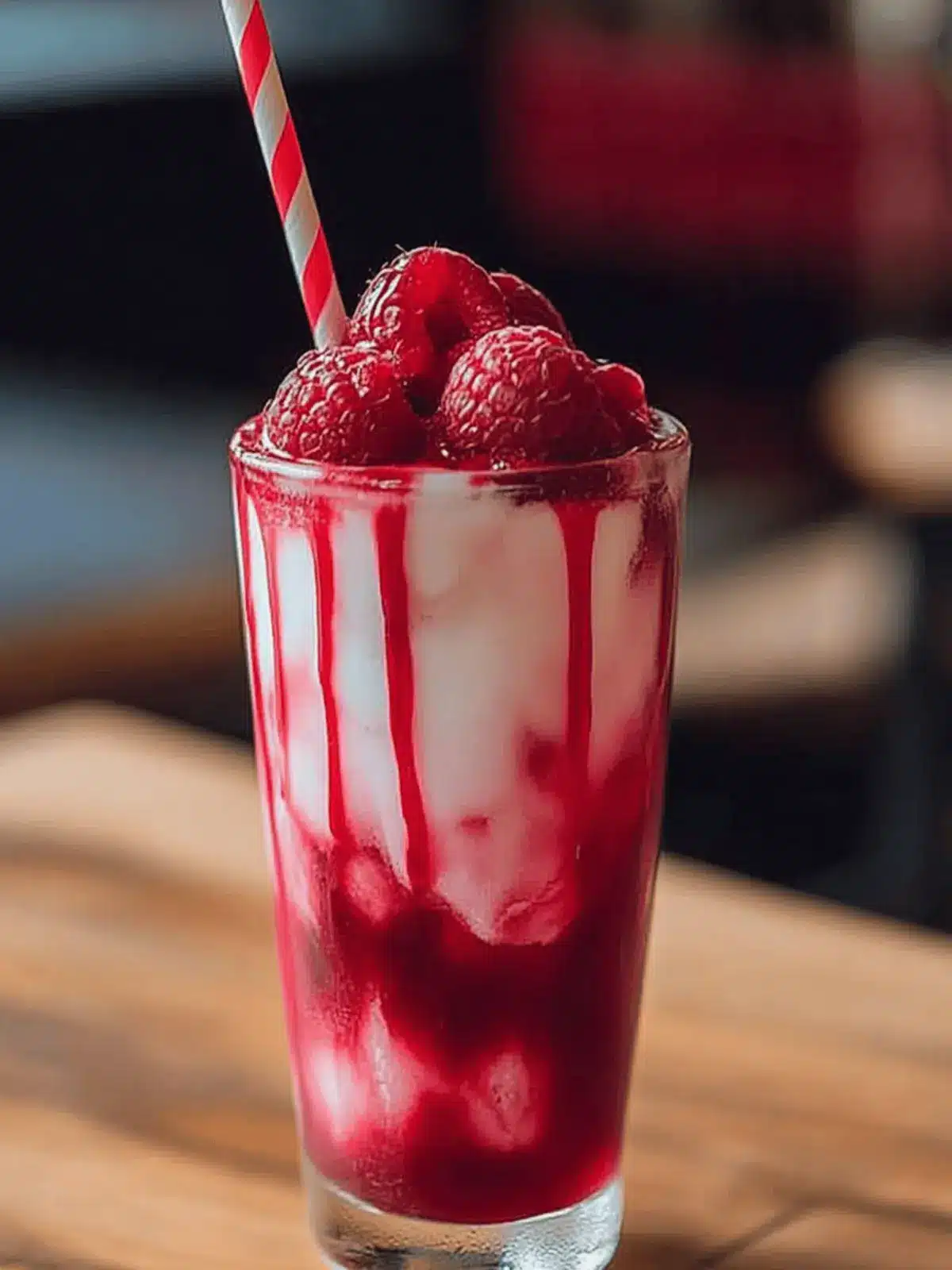 Raspberry Dream Dirty Soda