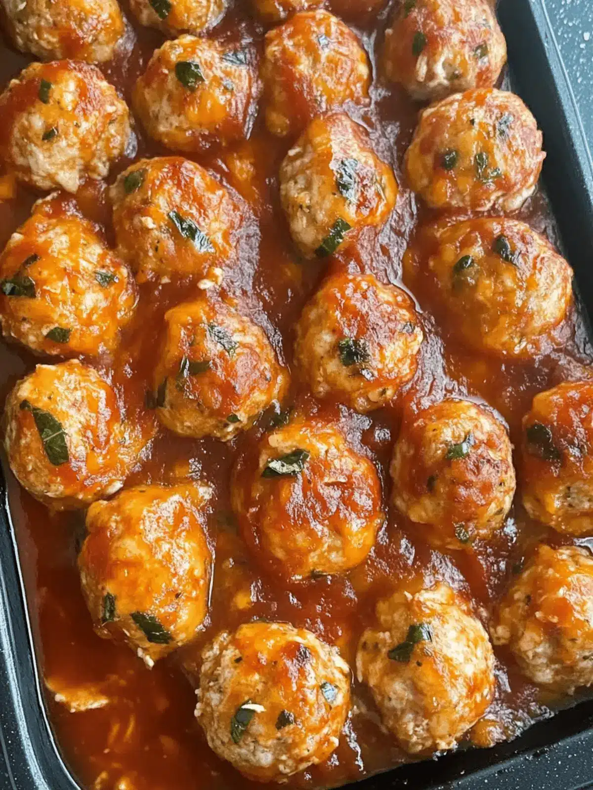 Baked Chicken Parmesan Meatballs: Cheesy Goodness Made Easy