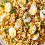 Deviled Egg Pasta Salad