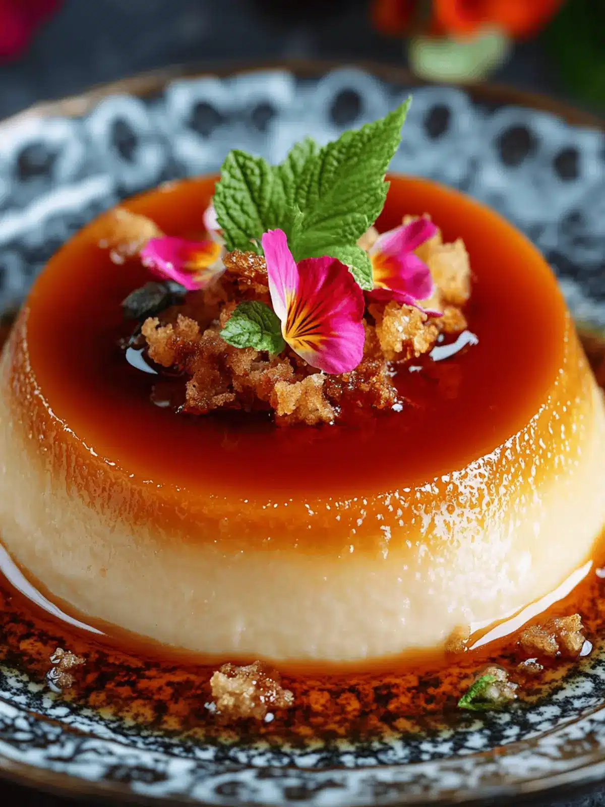 Mexican Independence Day Flan