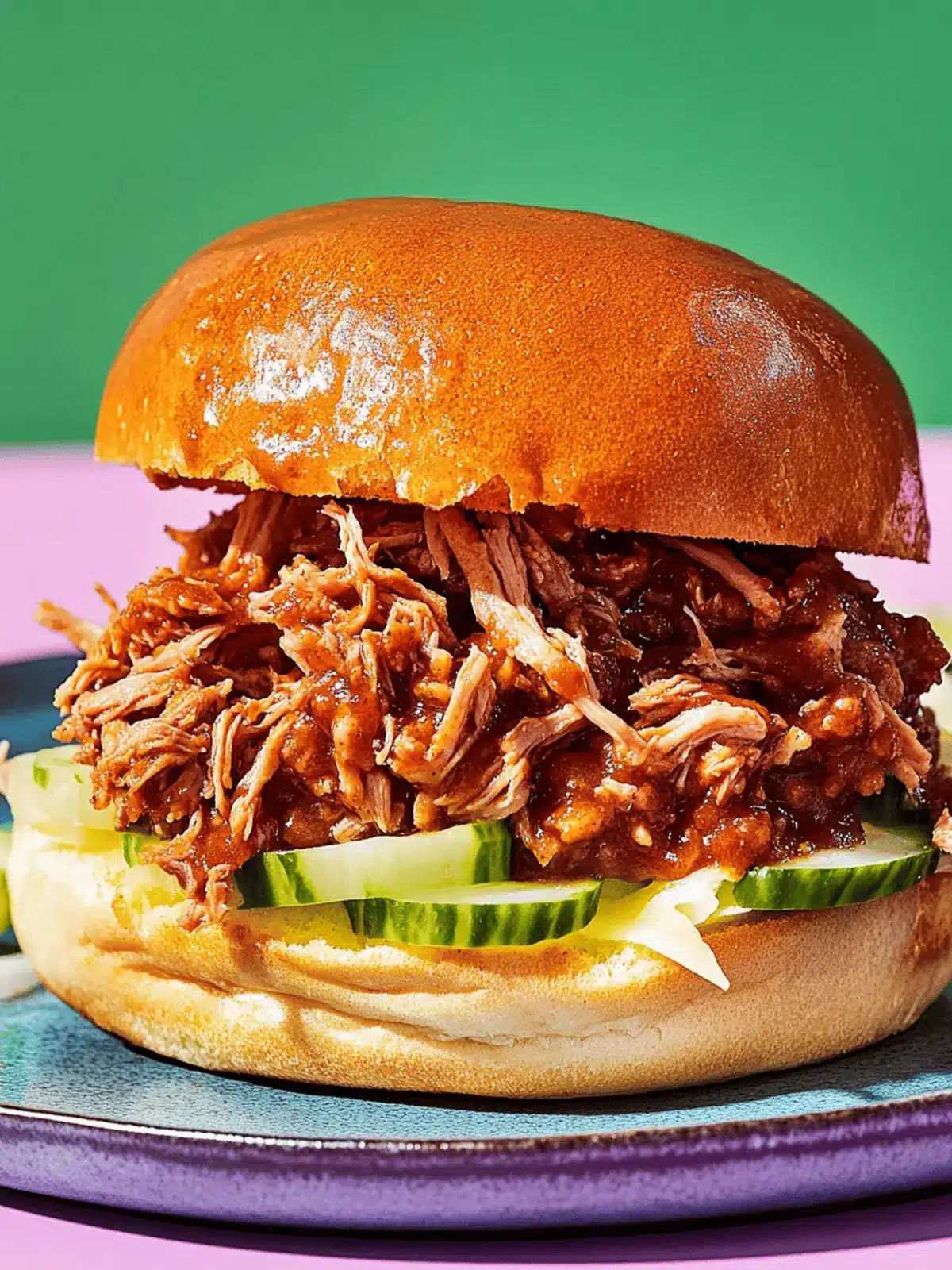 Easy Slow Cooker BBQ Pulled Pork for Ultimate Comfort Food Bliss