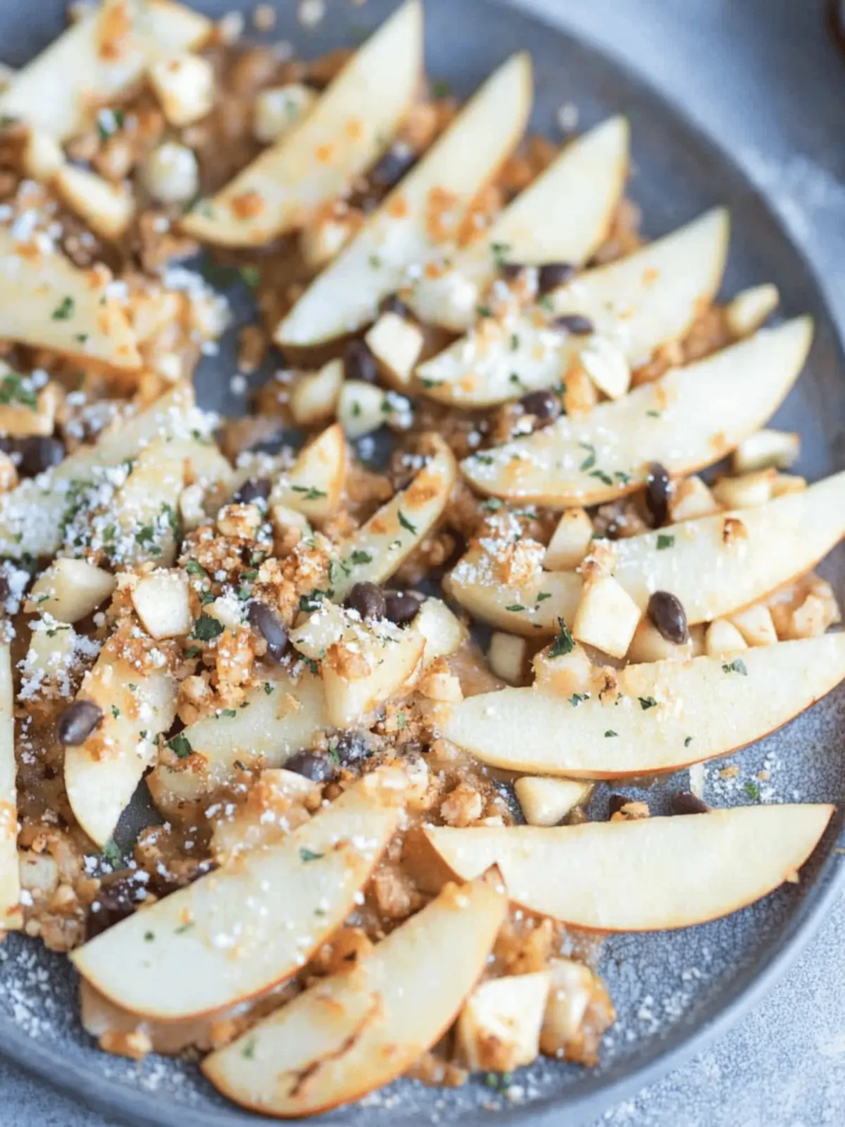 Easy Apple Nachos (vegan + gluten-free)