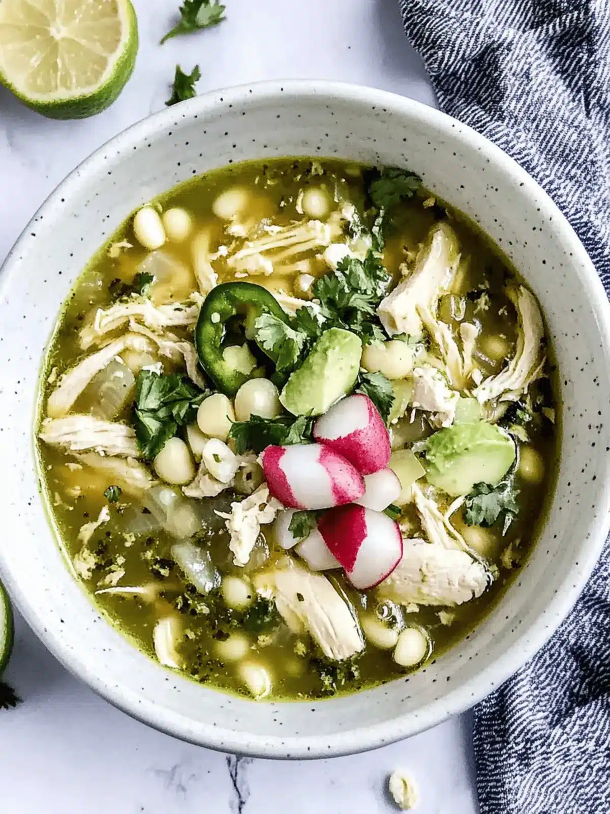 Cozy Up with Crockpot Green Chicken Pozole You'll Love