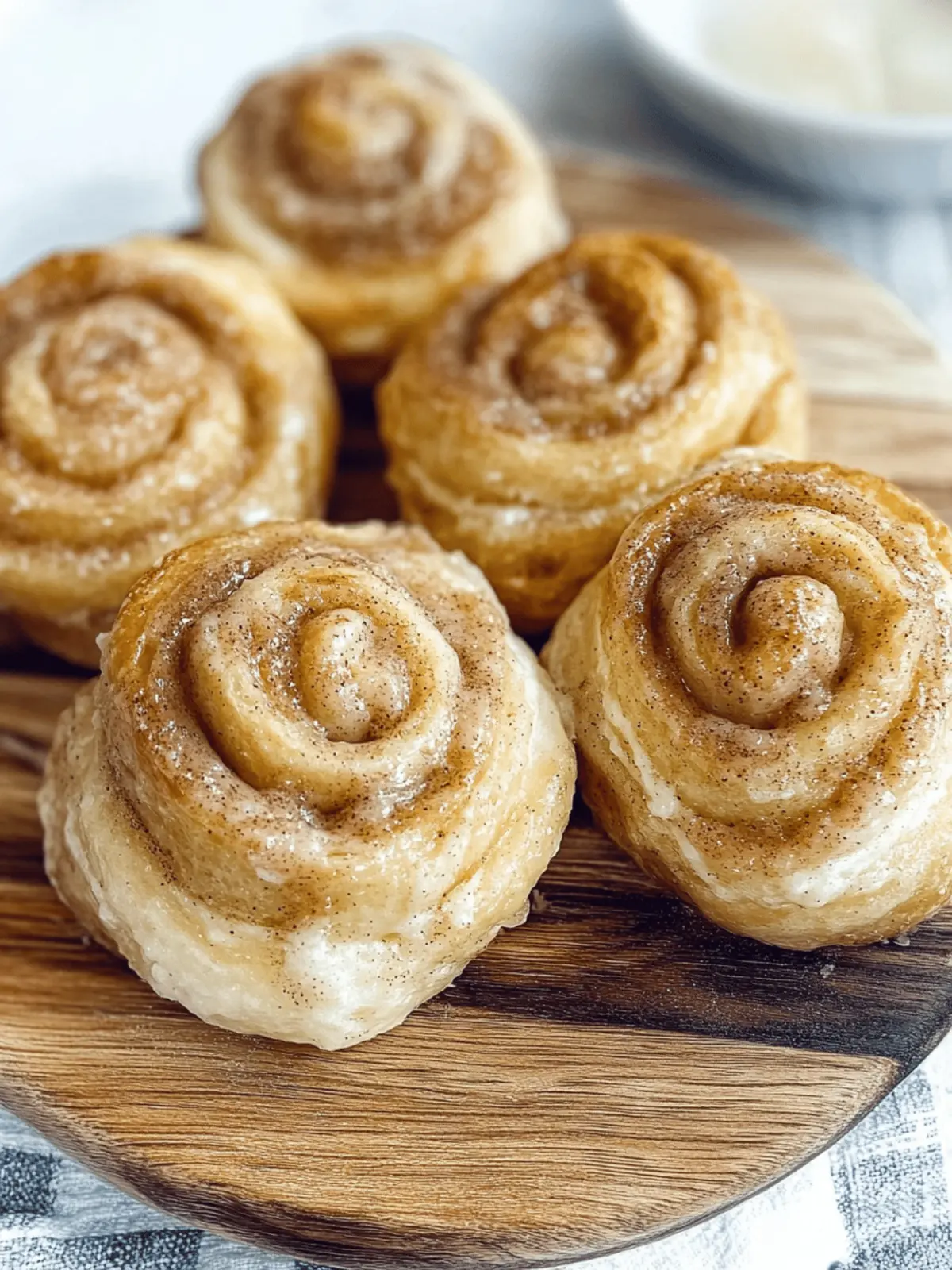 Baby Friendly Banana Cinnamon Rolls