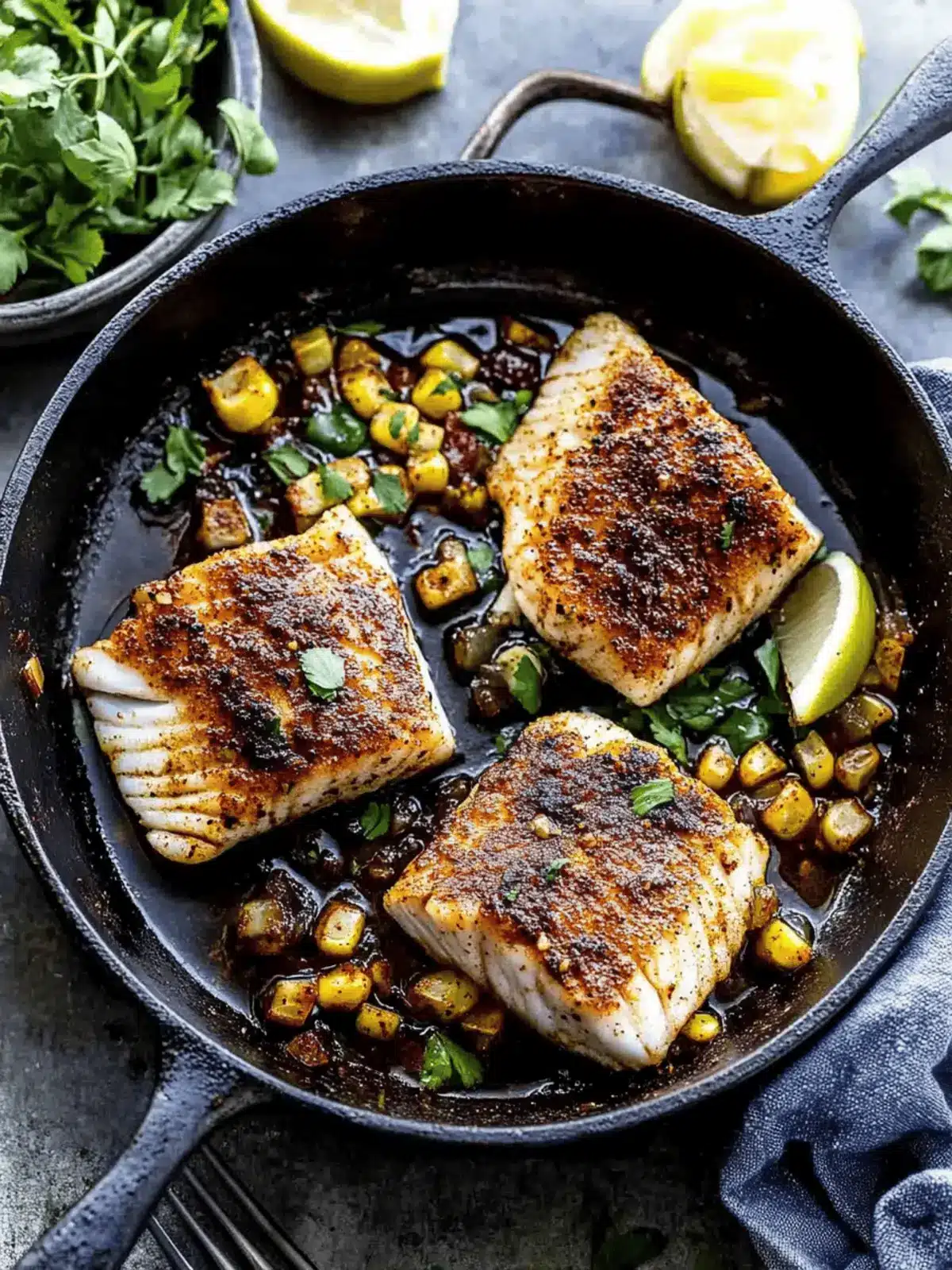 15-Minute Blackened Cod Recipe for Flavor-Packed Meals