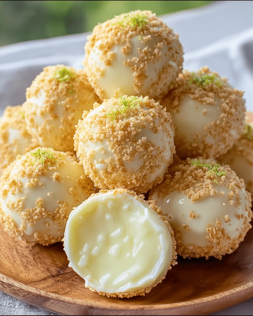 Easy and Zesty Key Lime Truffles
