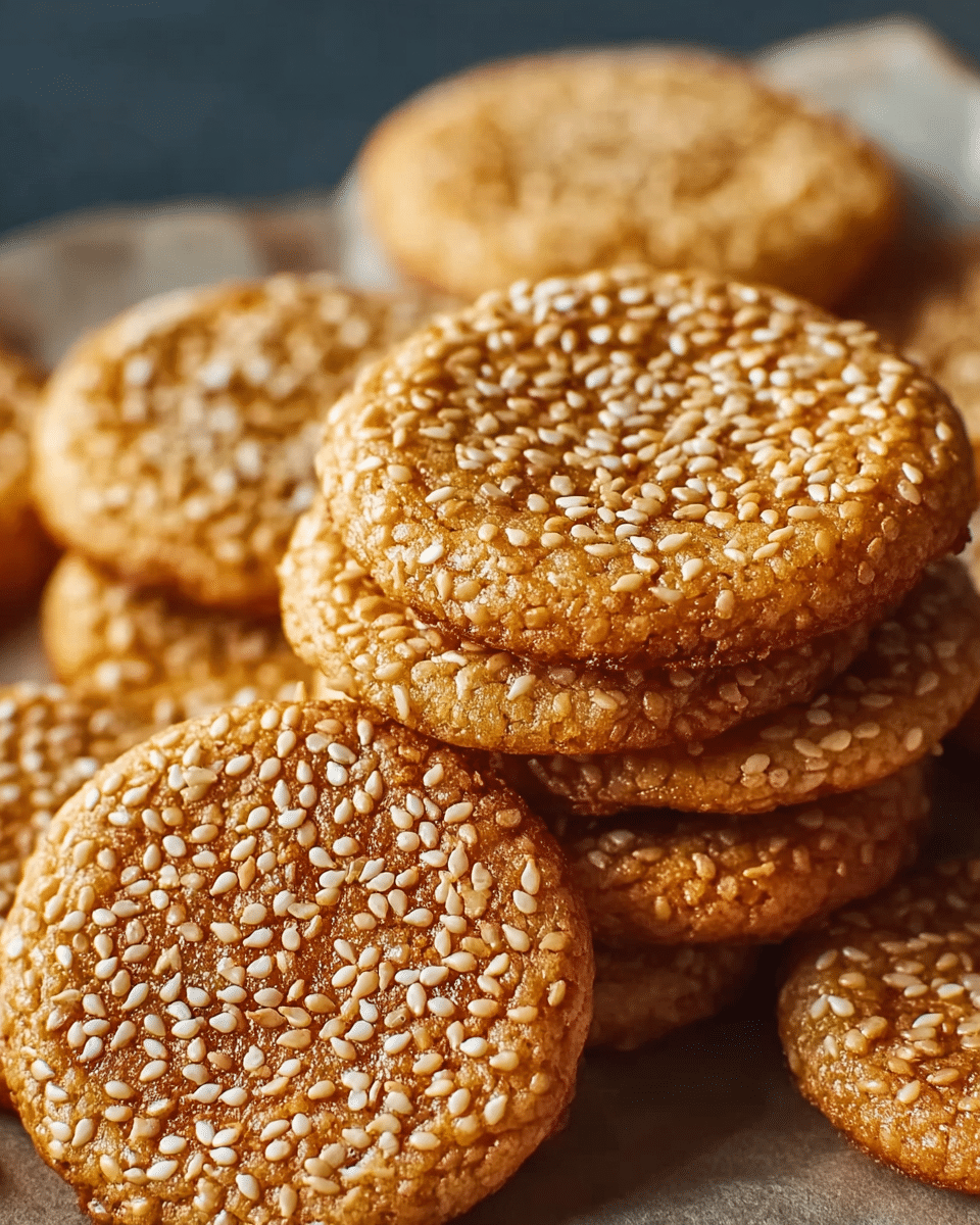 Sesame Honey Cookies
