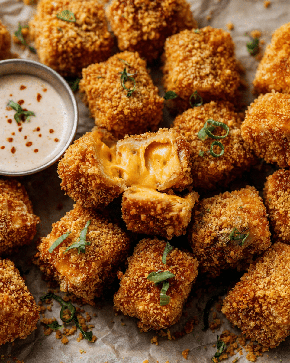 Vegan Jalapeño Queso Bites