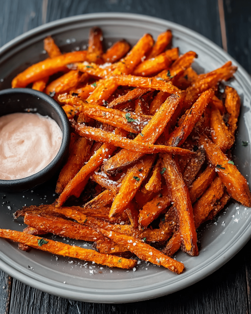 Carrot Fries - Air Fryer & Oven