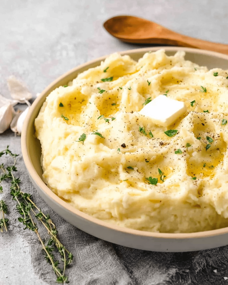 No Boil Mashed Potatoes (Easy Vegan Mashed Potatoes)