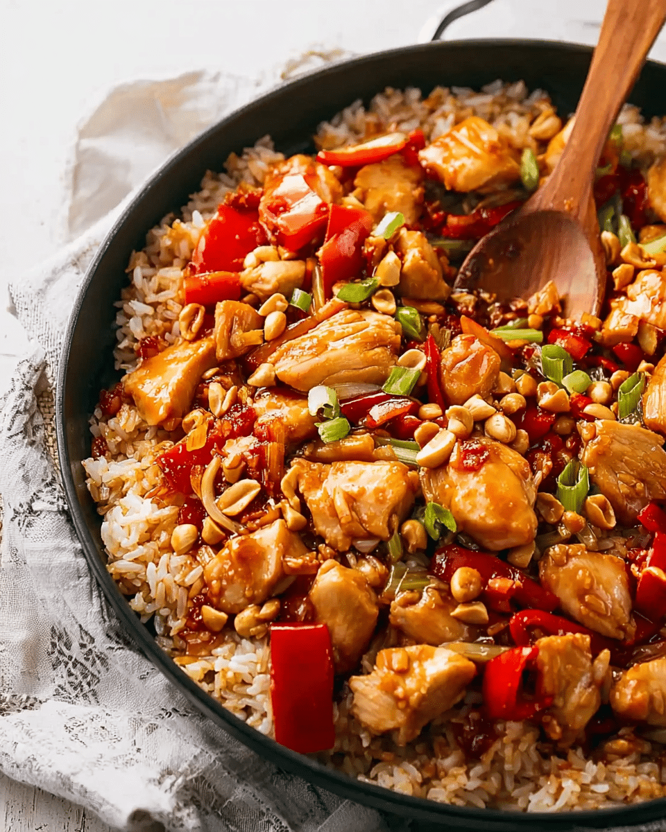 Kung Pao Chicken with Rice