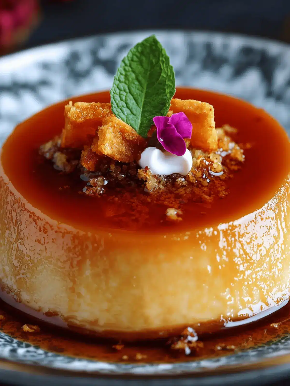 Mexican Independence Day Flan