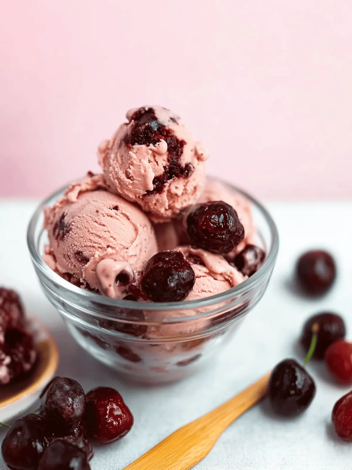 Cherry Garcia Nice Cream (Vegan)